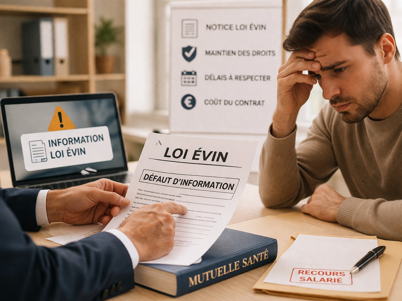 défaut d’information loi Évin