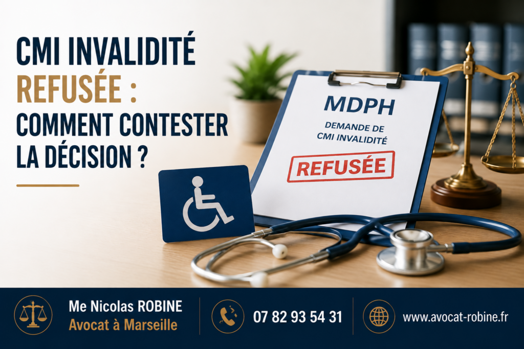 CMI invalidité refusée