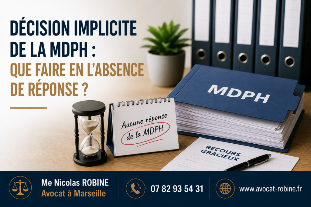 décision implicite MDPH en l’absence de réponse