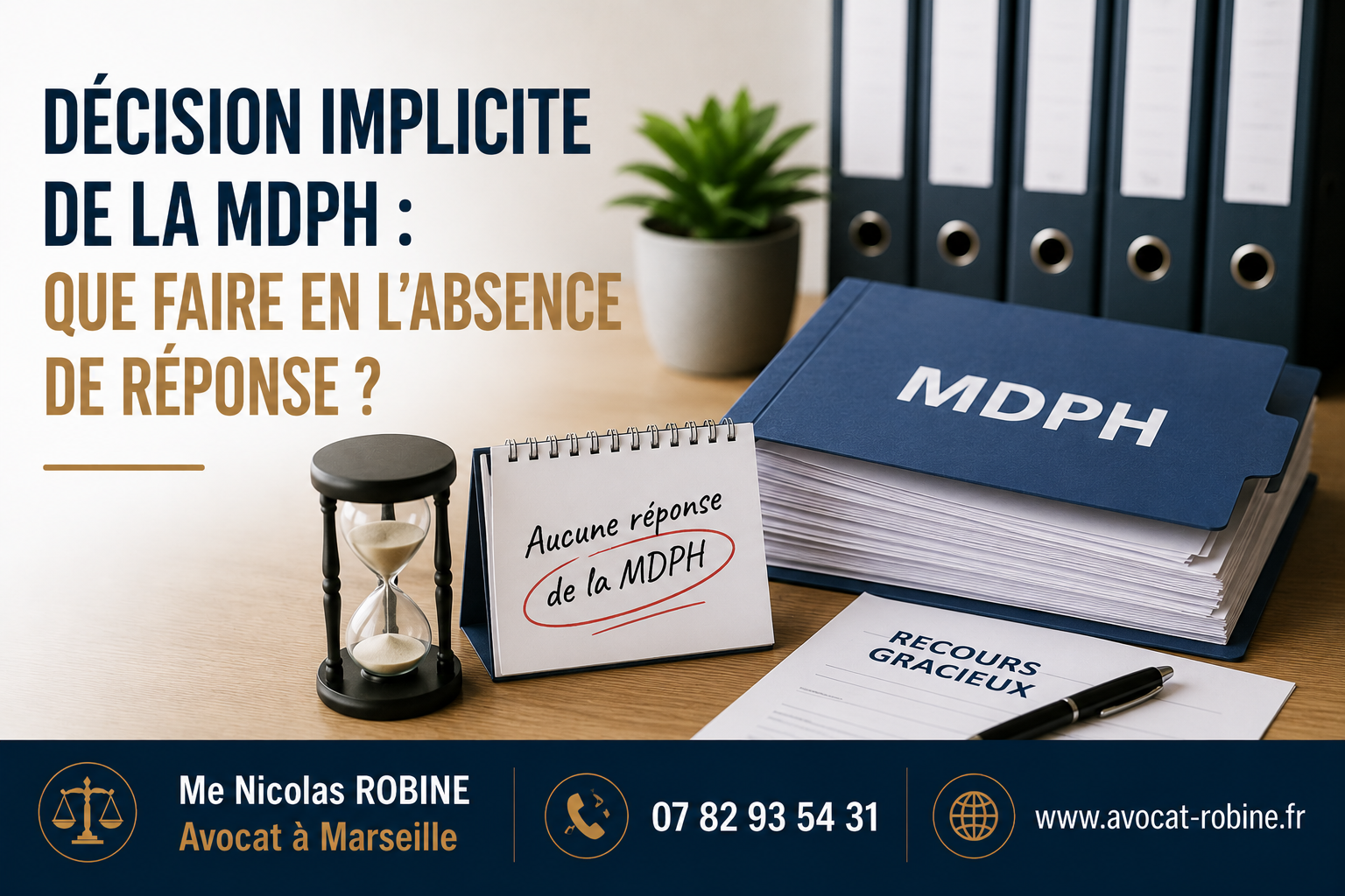 décision implicite MDPH en l’absence de réponse